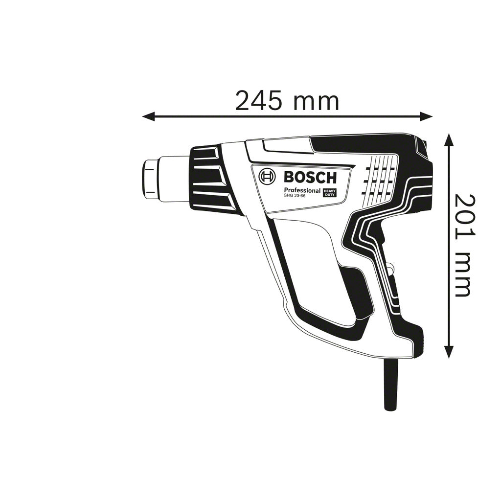 Pistola ad aria calda GHG 23-66 Professional