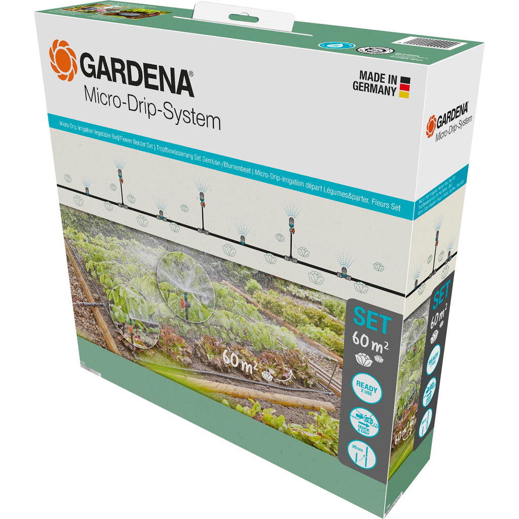 Set di irrigazione a goccia / aiuole e orti