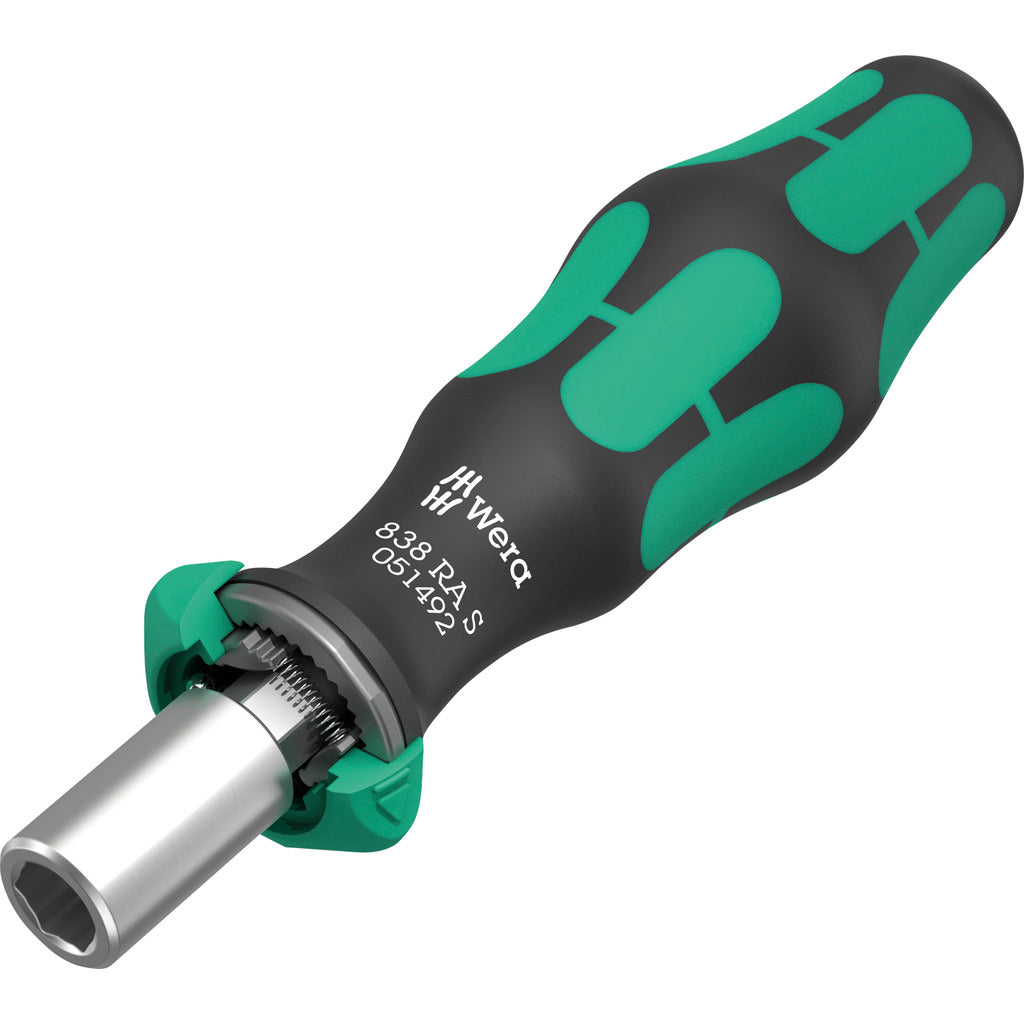 Portainserti con funzione a cricchetto 838 RA S / 1/4"