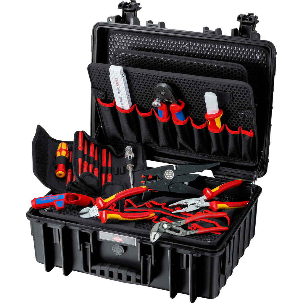 Knipex Werkzeugkoffer "Robust23" / 24-teilig