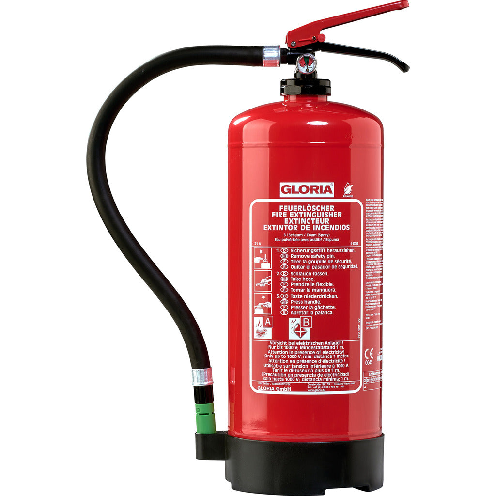 Estintore a schiuma senza fluoro SD 6 F