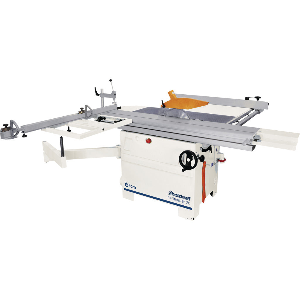 Minimax sc 2c small format circular saw with scoring device