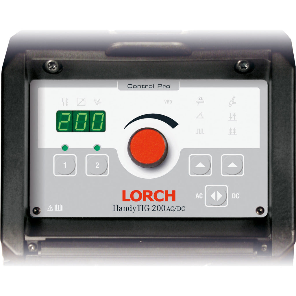 Sistema di saldatura LORCH HandyTIG 200 AC/DC / portatile / campagna 25° anniversario