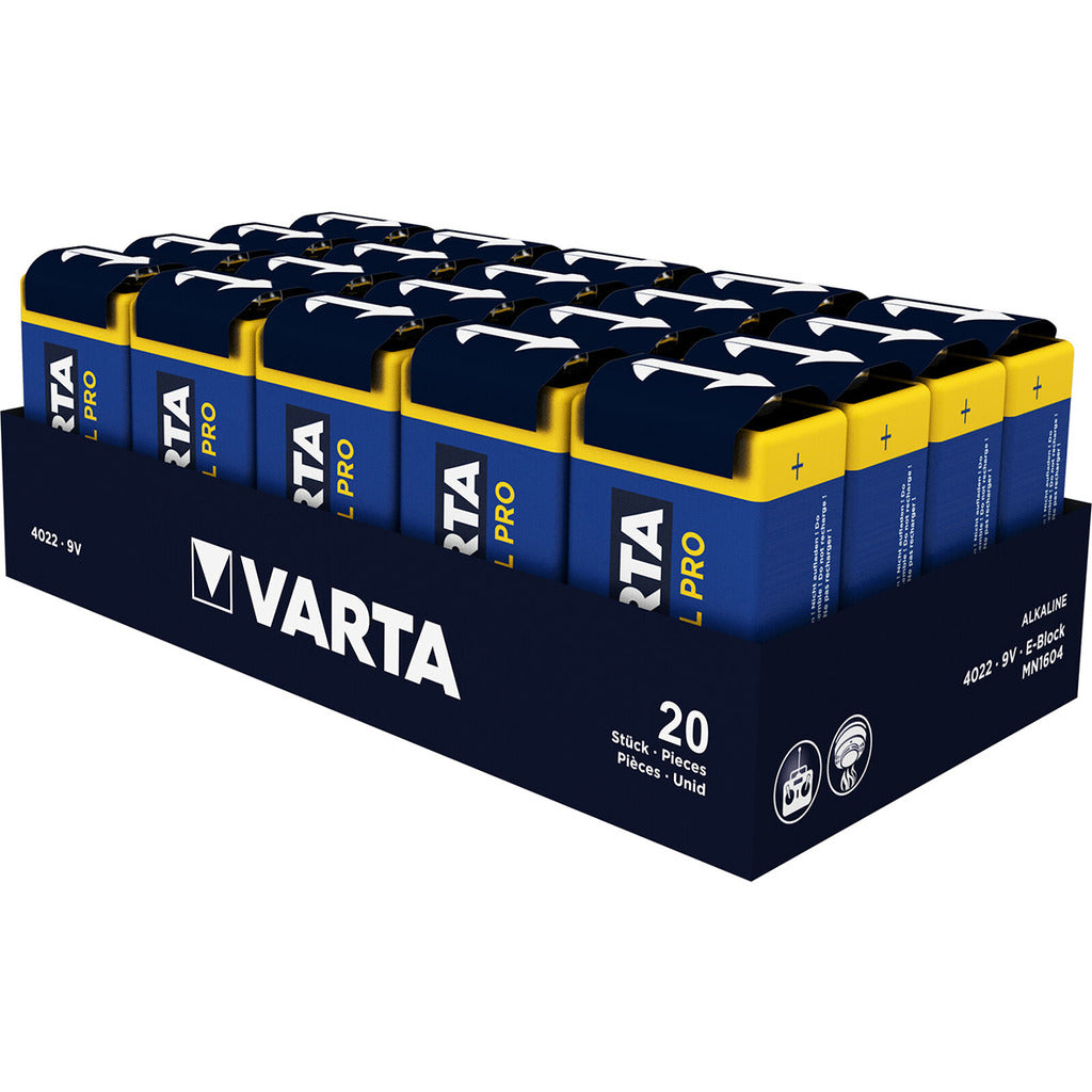 Varta Industrial 4022/K20 9V Batterie