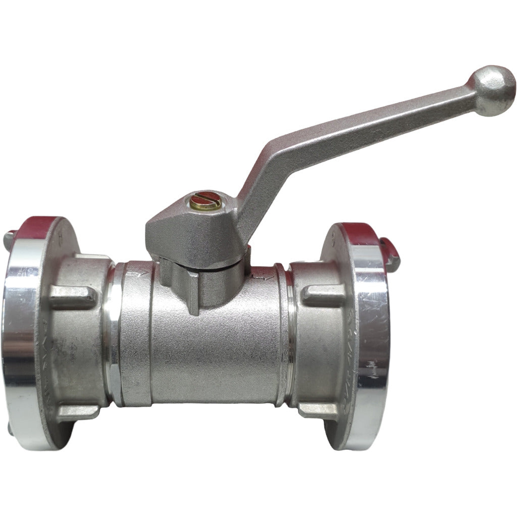 Chiusura tubo flessibile con leva DN 40 / STORZ B - B
