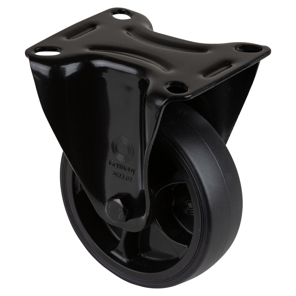 Bockrolle / Transportrolle schwarz