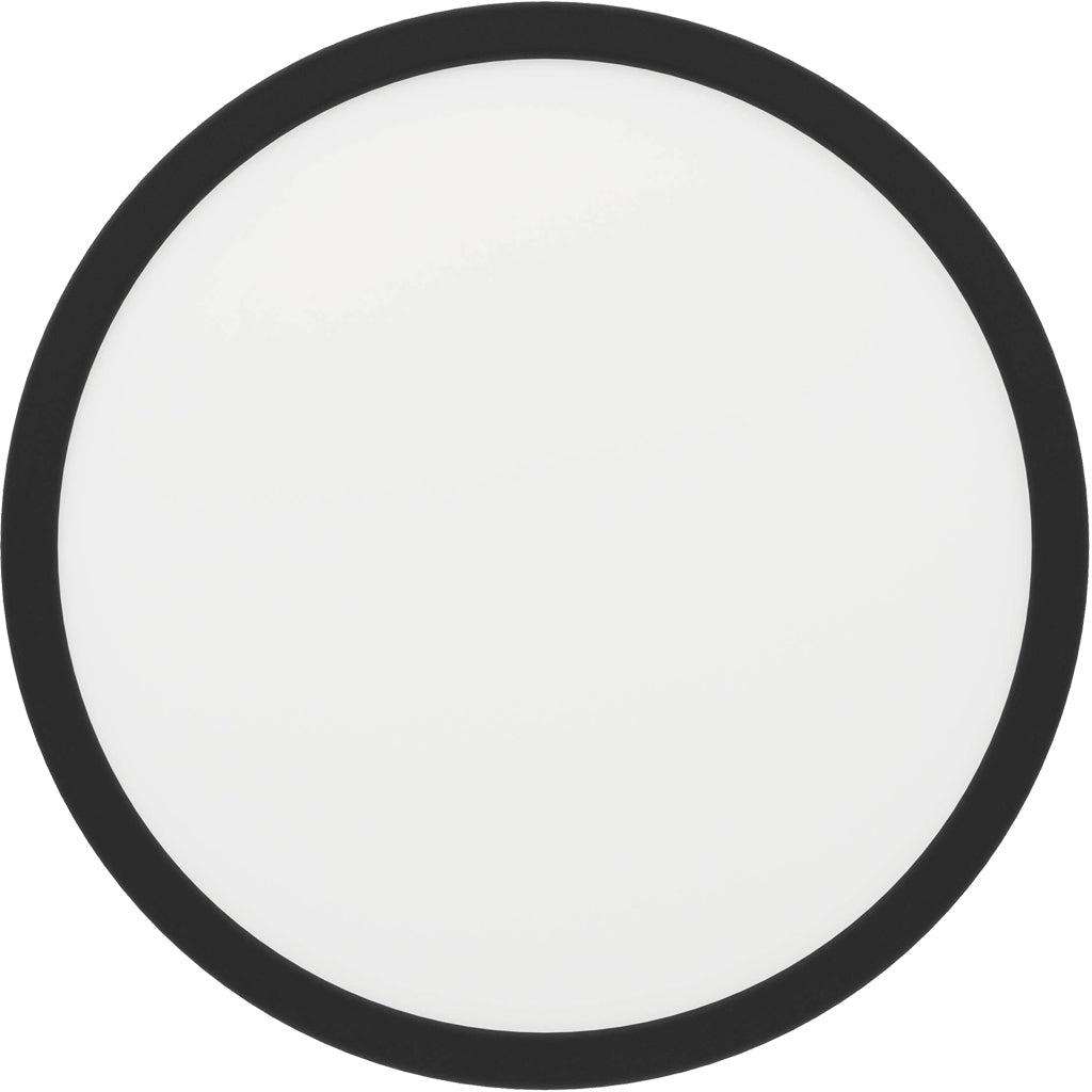 Eglo LED ceiling light Fueva 5 / black, round