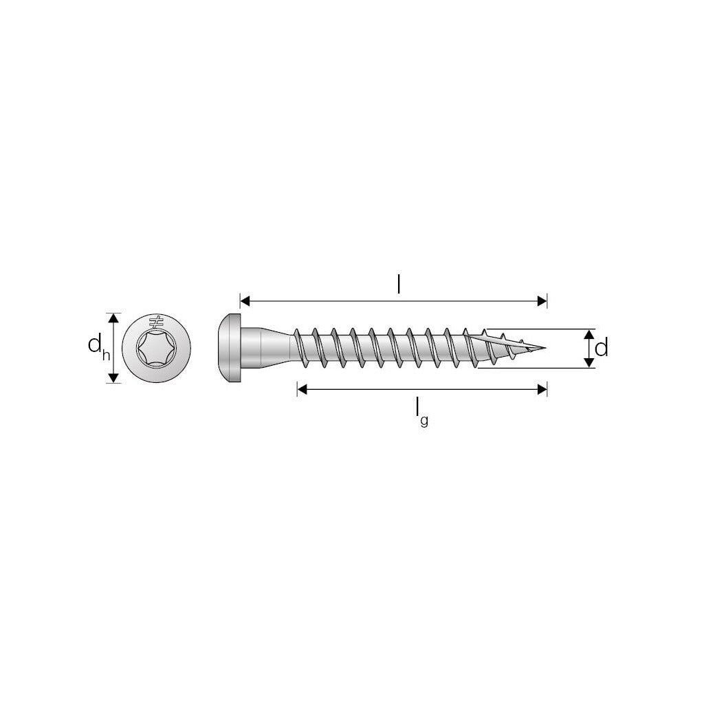Connector screw CSA