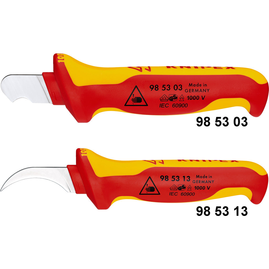Coltello spelafili Knipex VDE