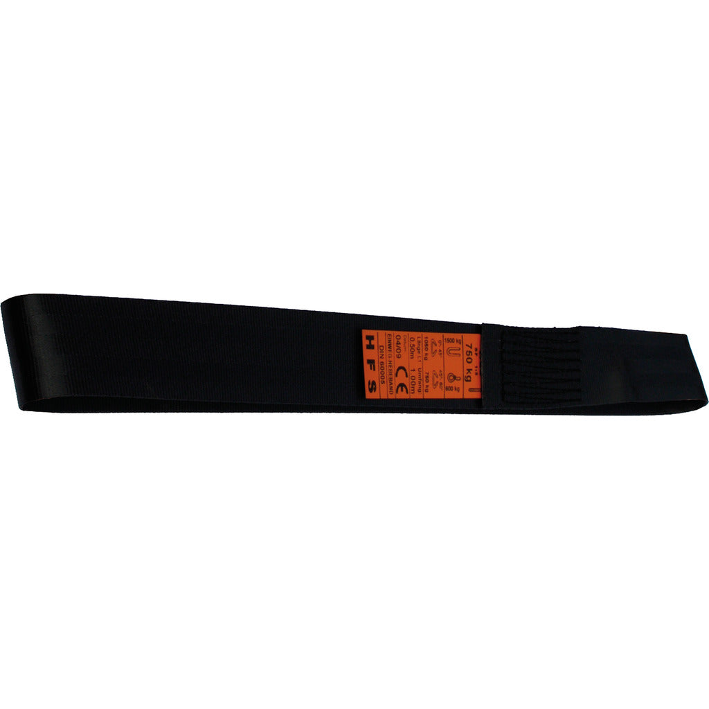 Disposable ASG webbing slings, black