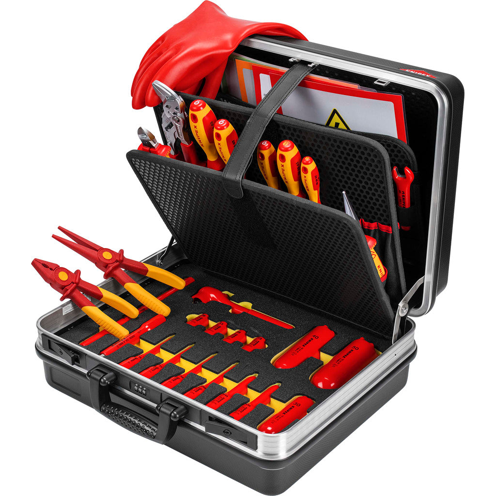 Knipex tool case “Basic” E-Mobility / 34 pieces