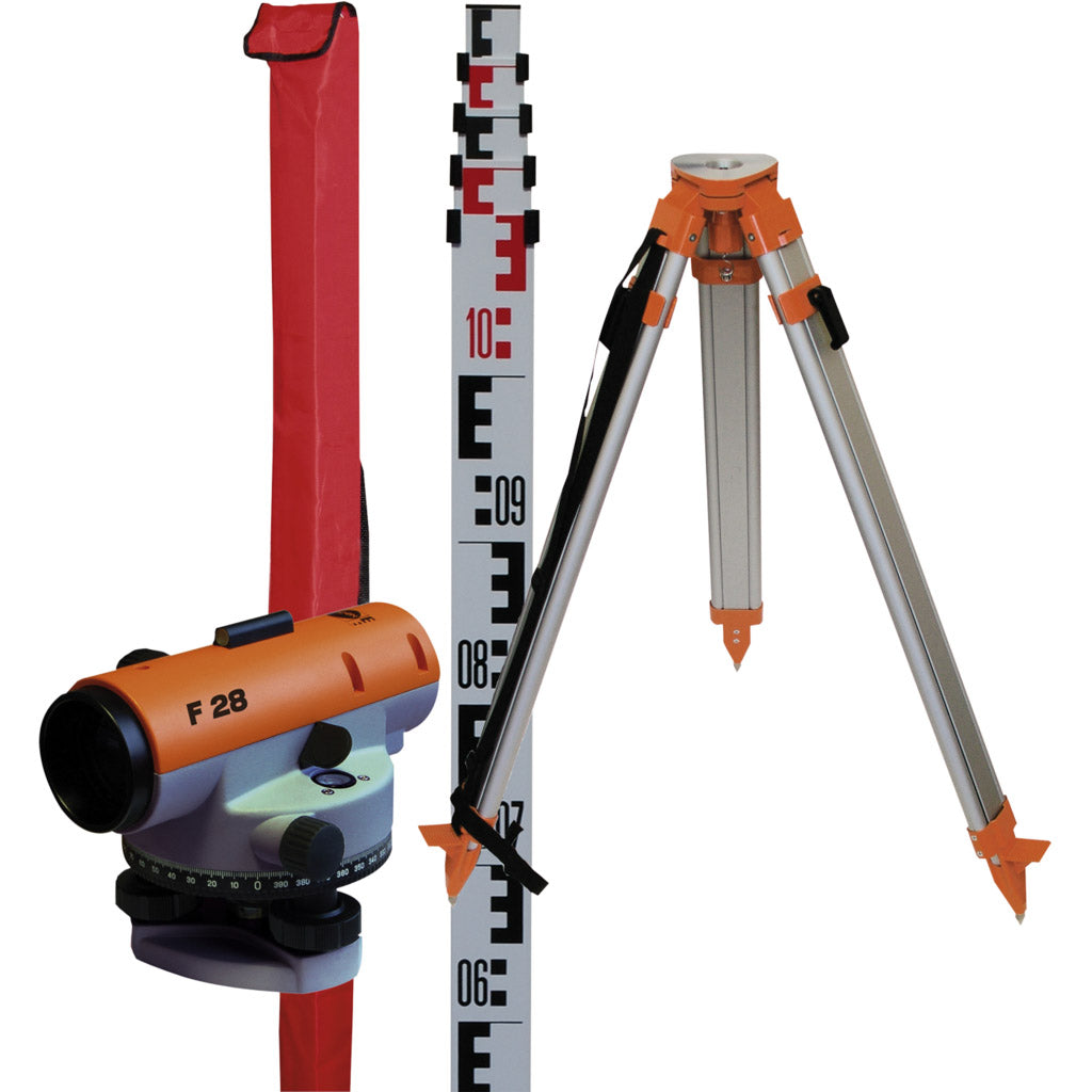 Set di livellamento per costruzioni ottiche F28