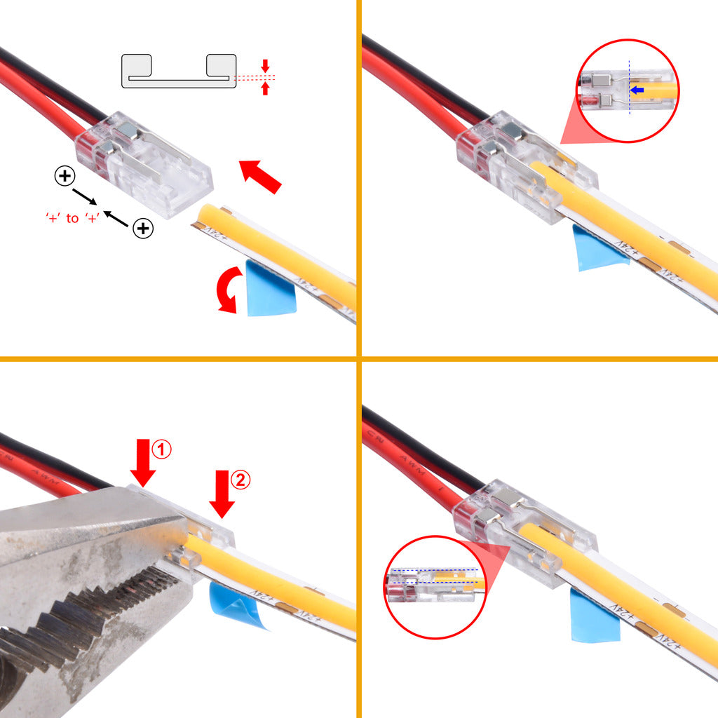 2-pin connection cable