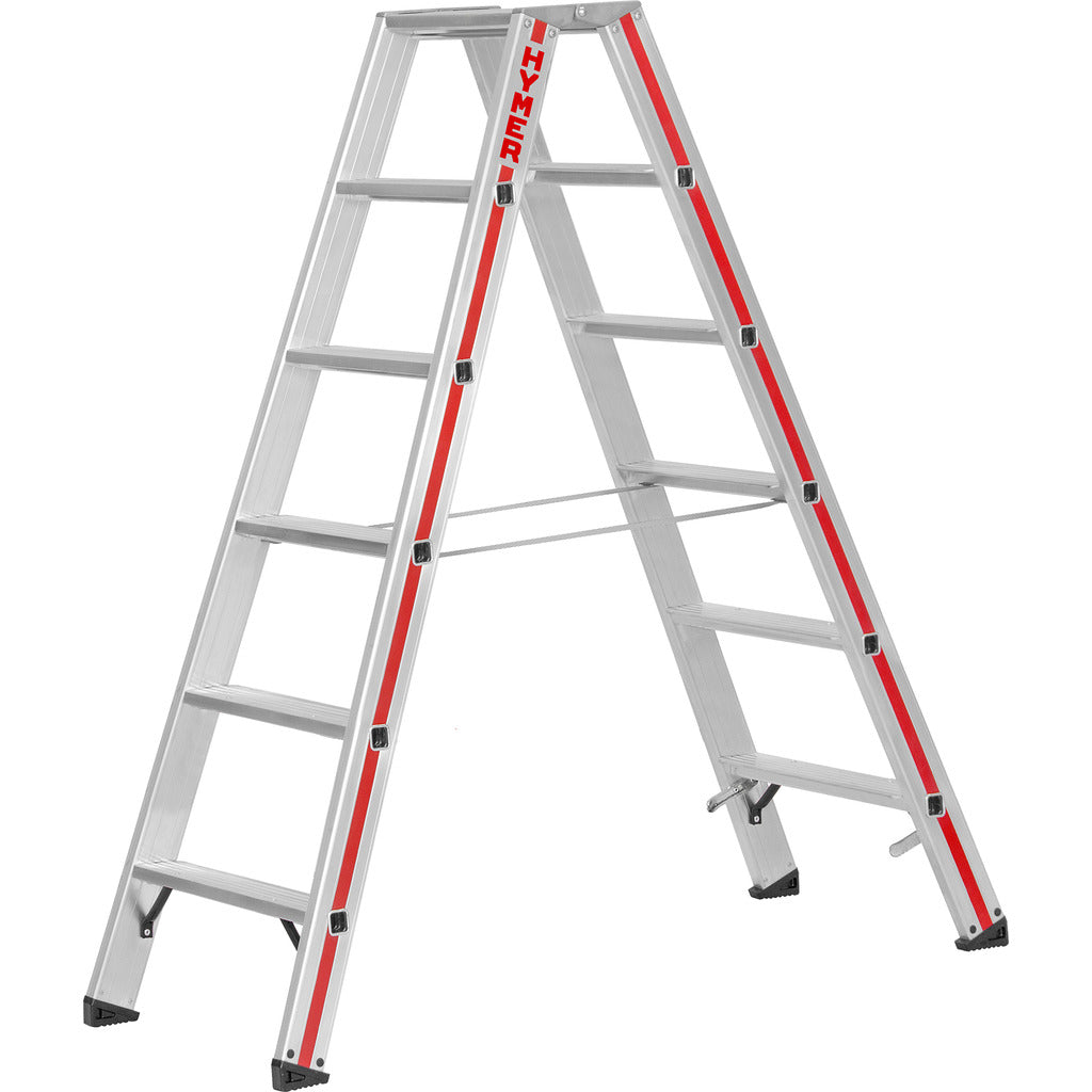 Stufenstehleiter, beidseitig begehbar 8024
