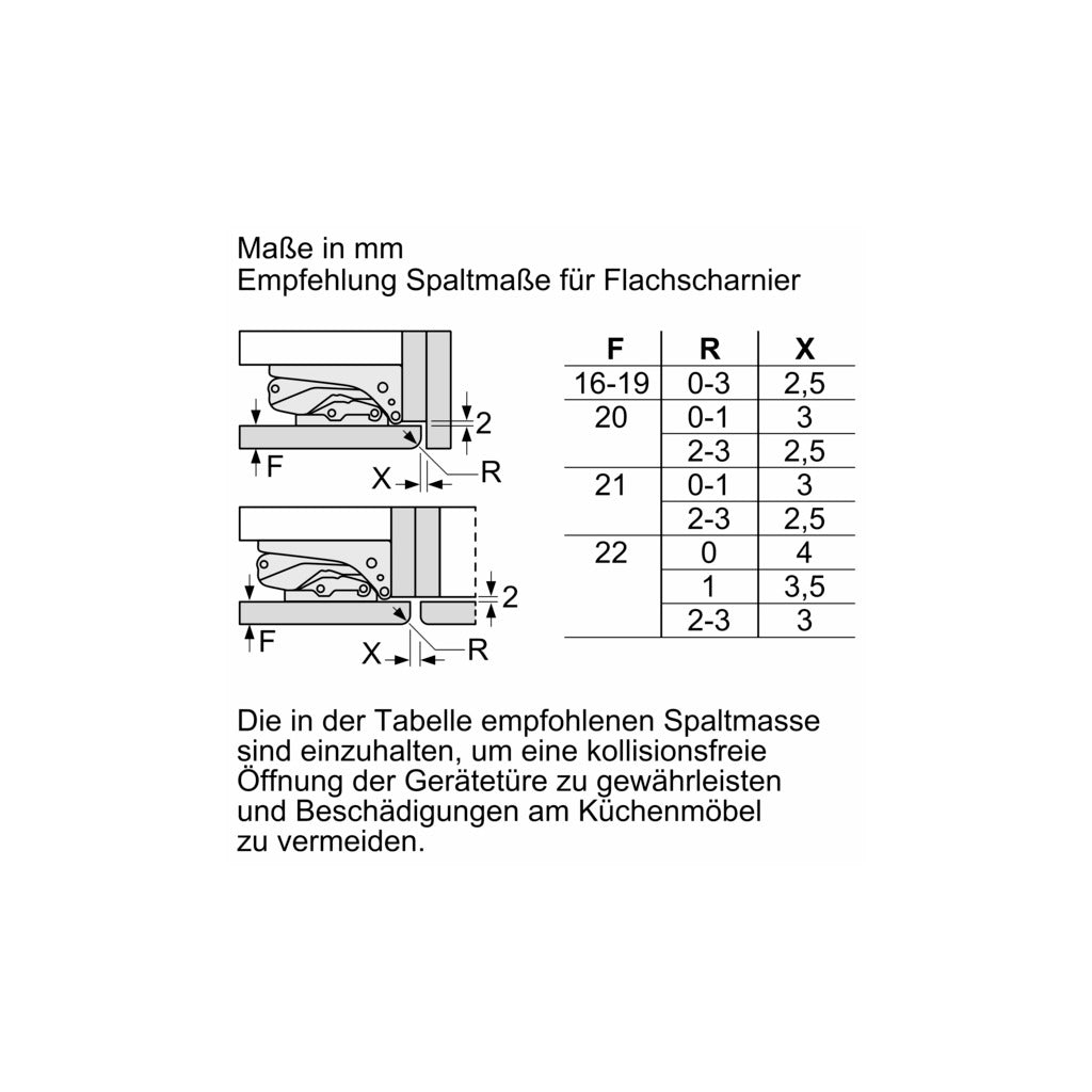 Einbau-Kühlschrank mit Gefrierfach iQ100 KI22L2FE1
