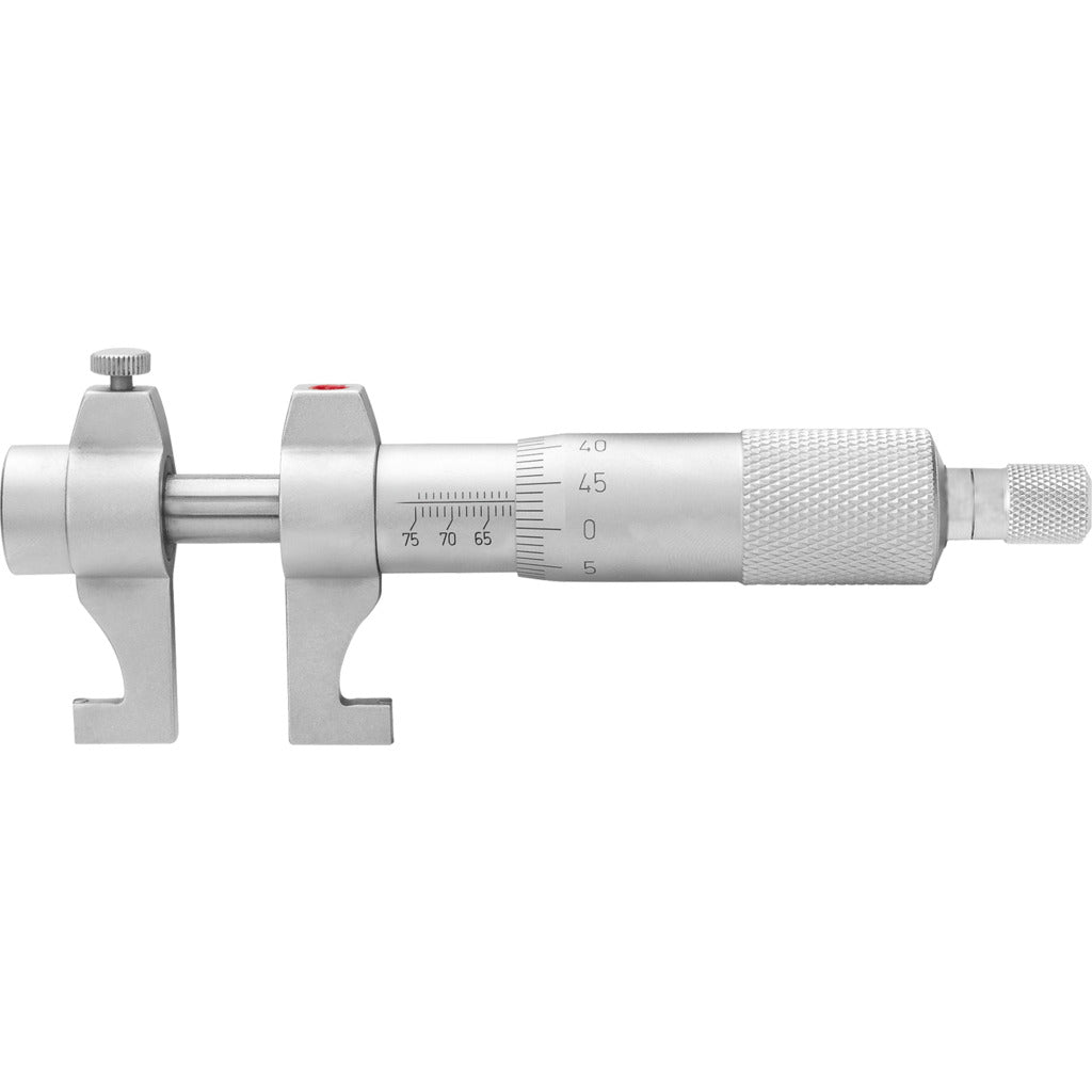 Internal micrometer with measuring jaw