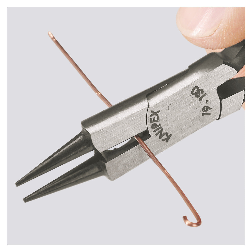 Knipex round-nose pliers with cutting edge / jewelry bending pliers