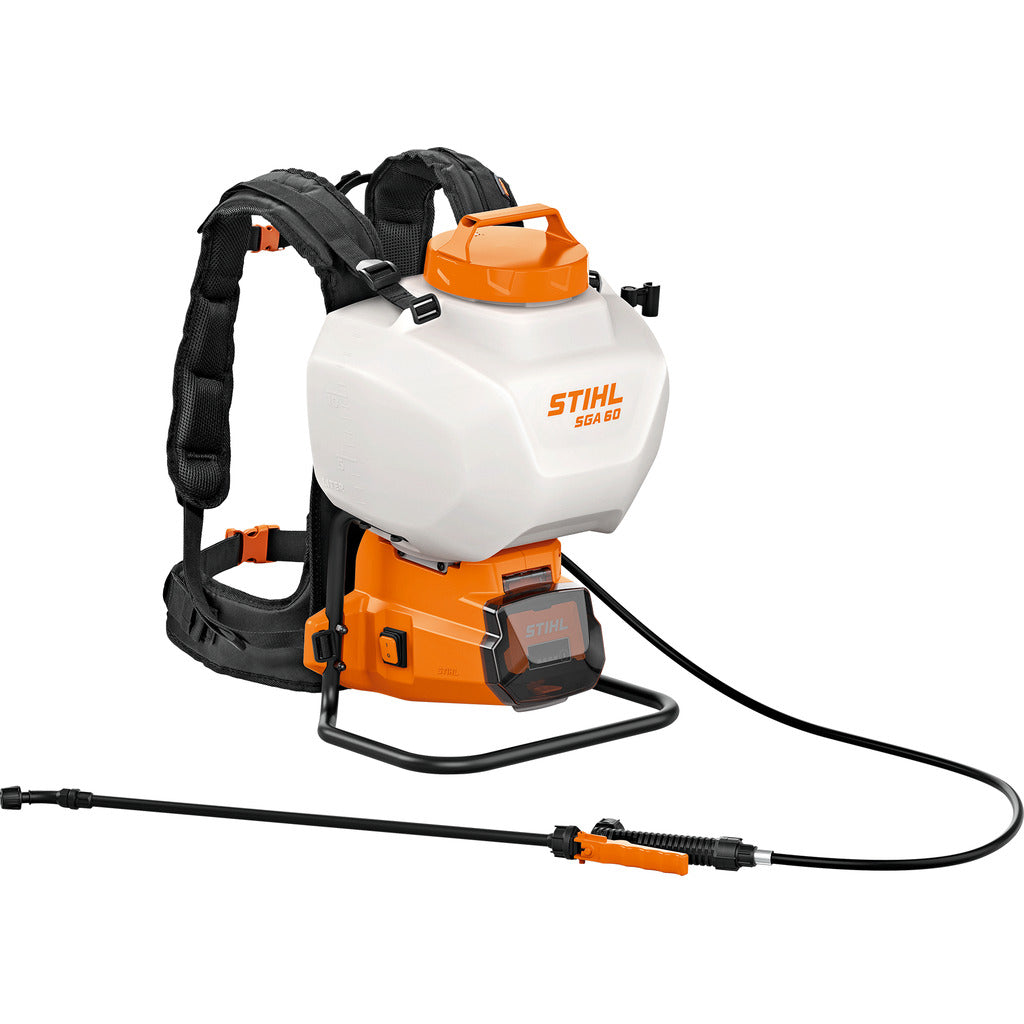 Spruzzatore a batteria Stihl SGA 60 / con batteria AK 20 e caricabatteria AL 101