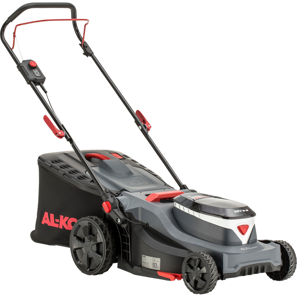 AL-KO Rasaerba a batteria Comfort 43.6 Li / con 2 batterie e caricabatterie doppio