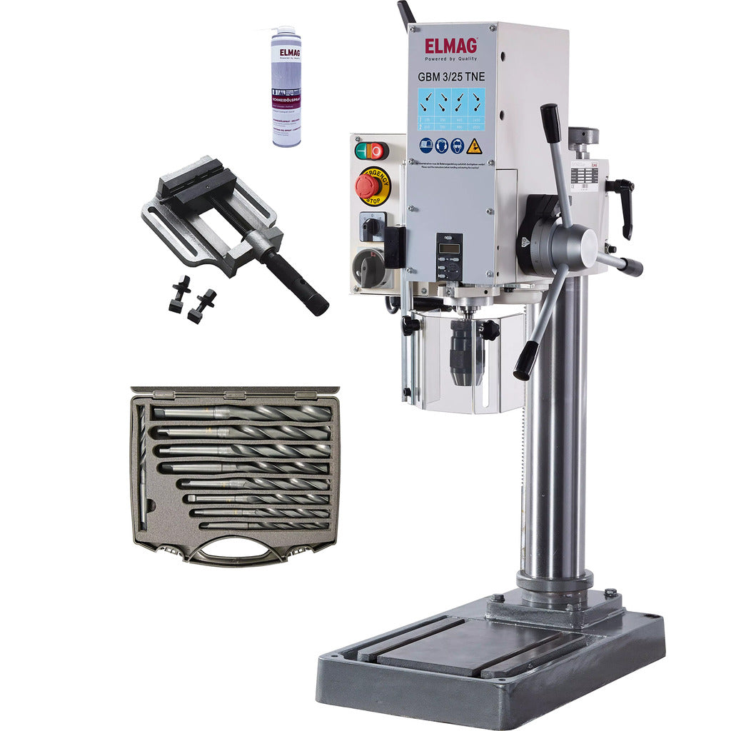 Geared table and column drilling machine series GBM 3 / 25