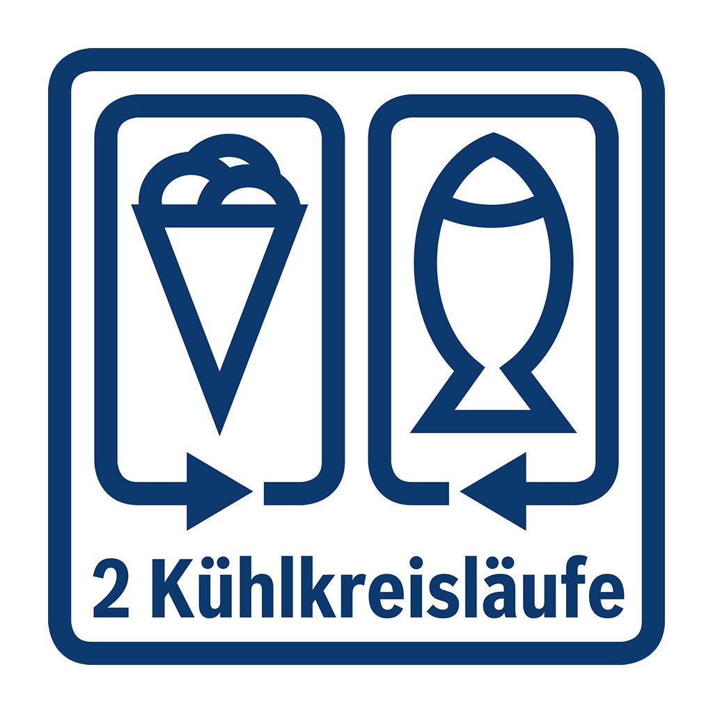 Einbau-Kühl-Gefrierkombination KIS86AFE0