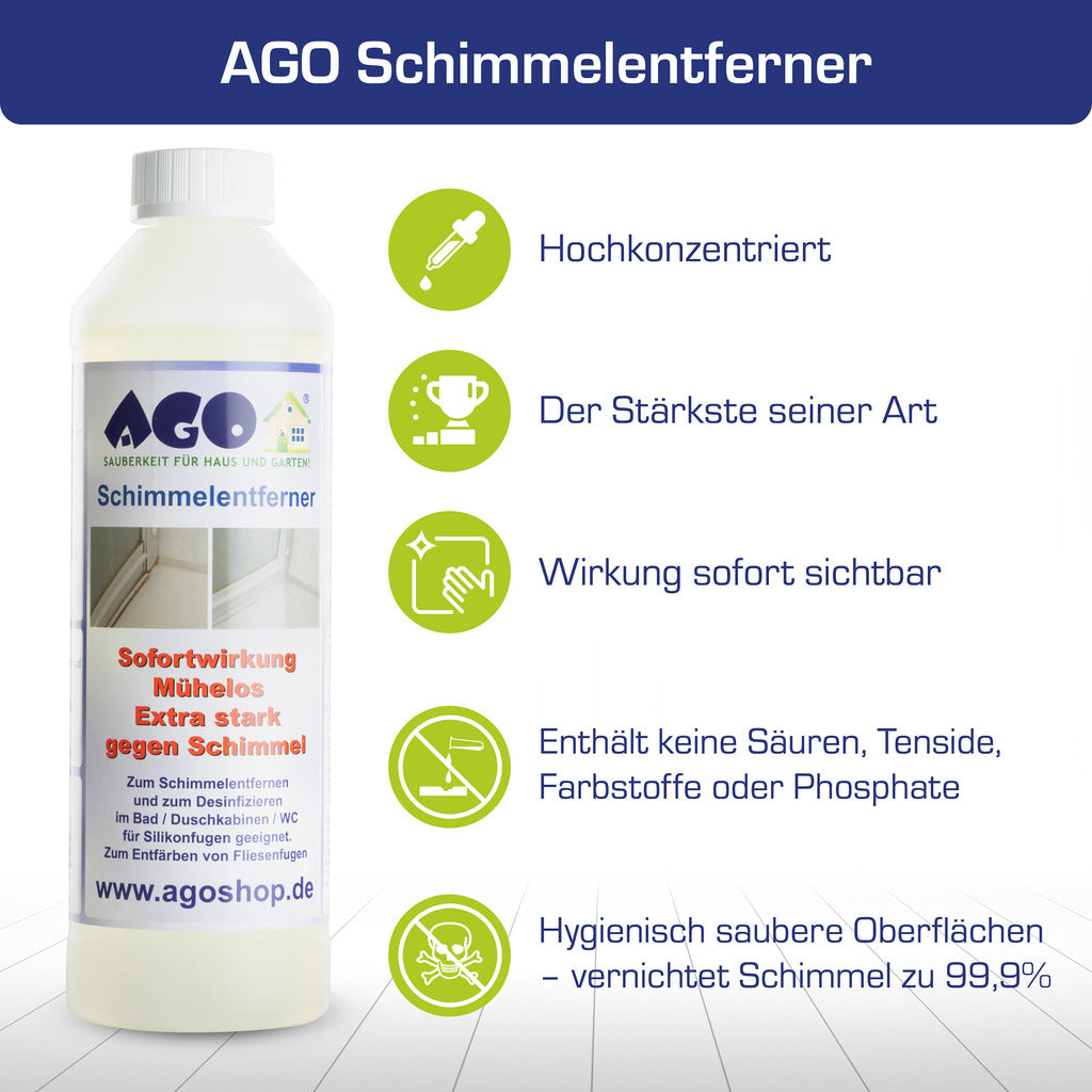 AGO Schimmelentferner mit Pinsel