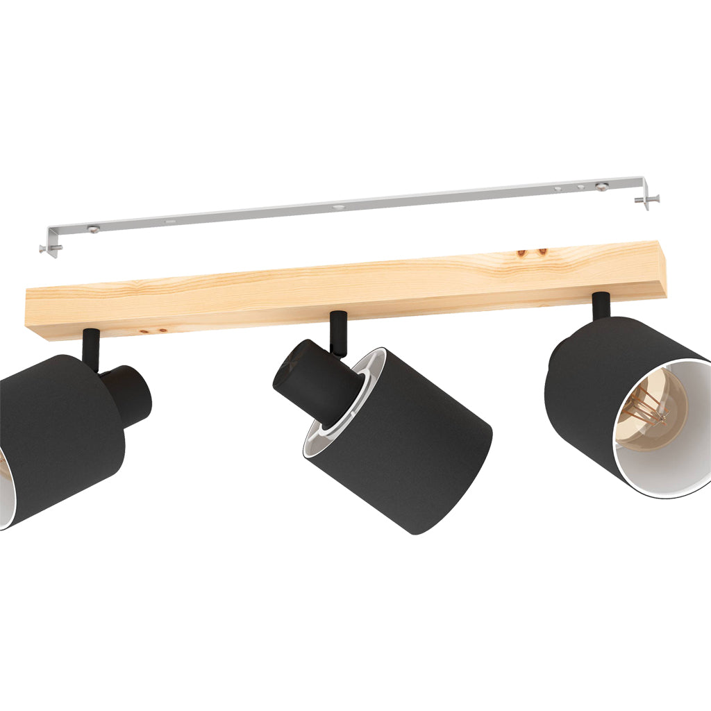 Eglo Spot BATALLAS / Balken-3 nero