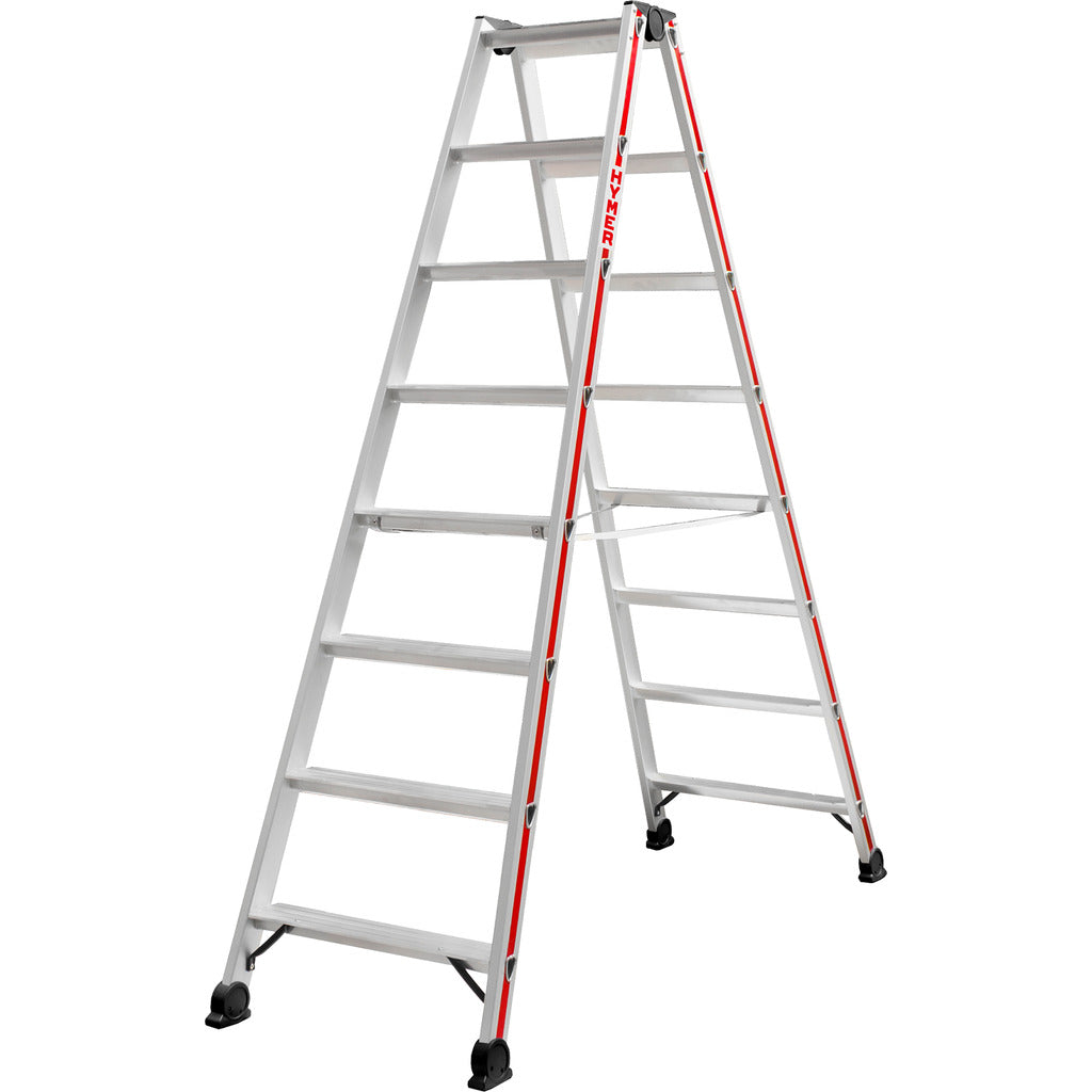 Stufenstehleiter, beidseitig begehbar 4024
