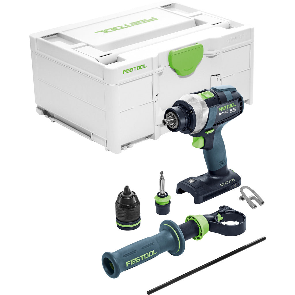Trapano avvitatore a batteria TDC QUADRIVE I-Basic
