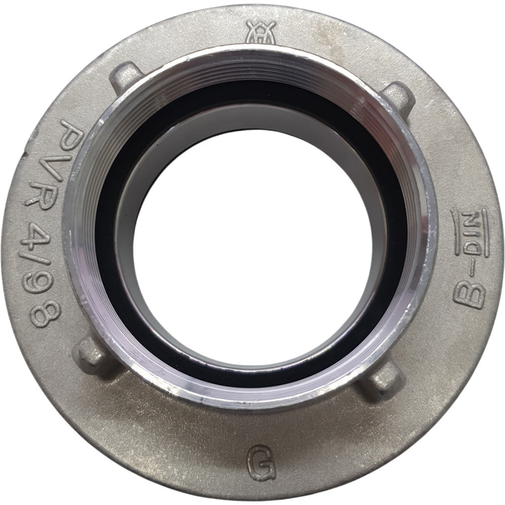 Raccordo fisso STORZ B 75 / 2 1/2" con filettatura interna / DIN 14308 / DIN 86205
