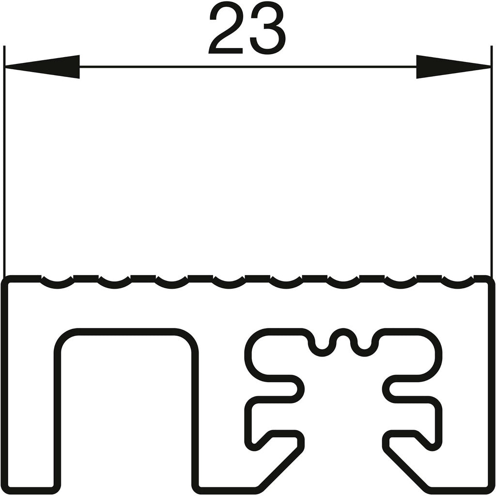 SBS bb-Z123 Auflageprofil 23