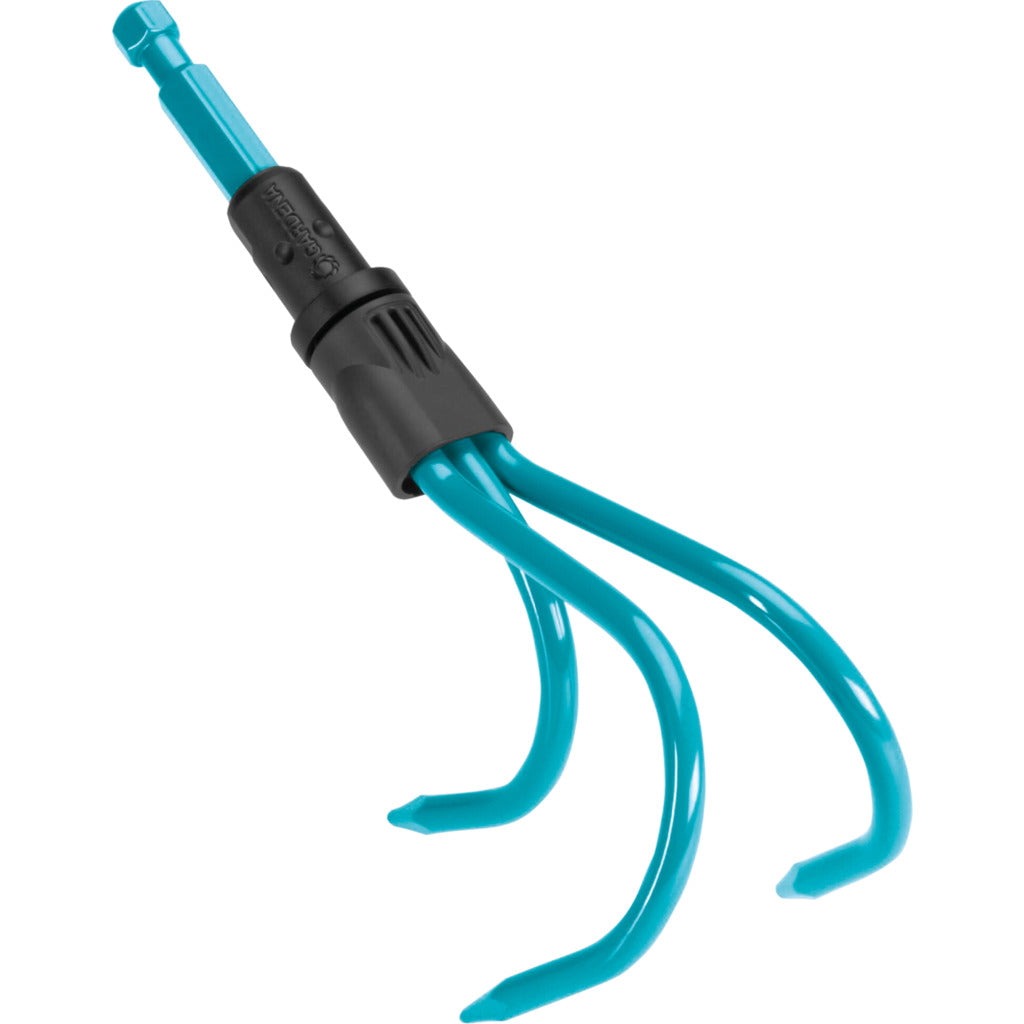 Gardena combisystem-Komplettangebot (Fugenkratzer + Rechenbesen + Grubber + Stiel)