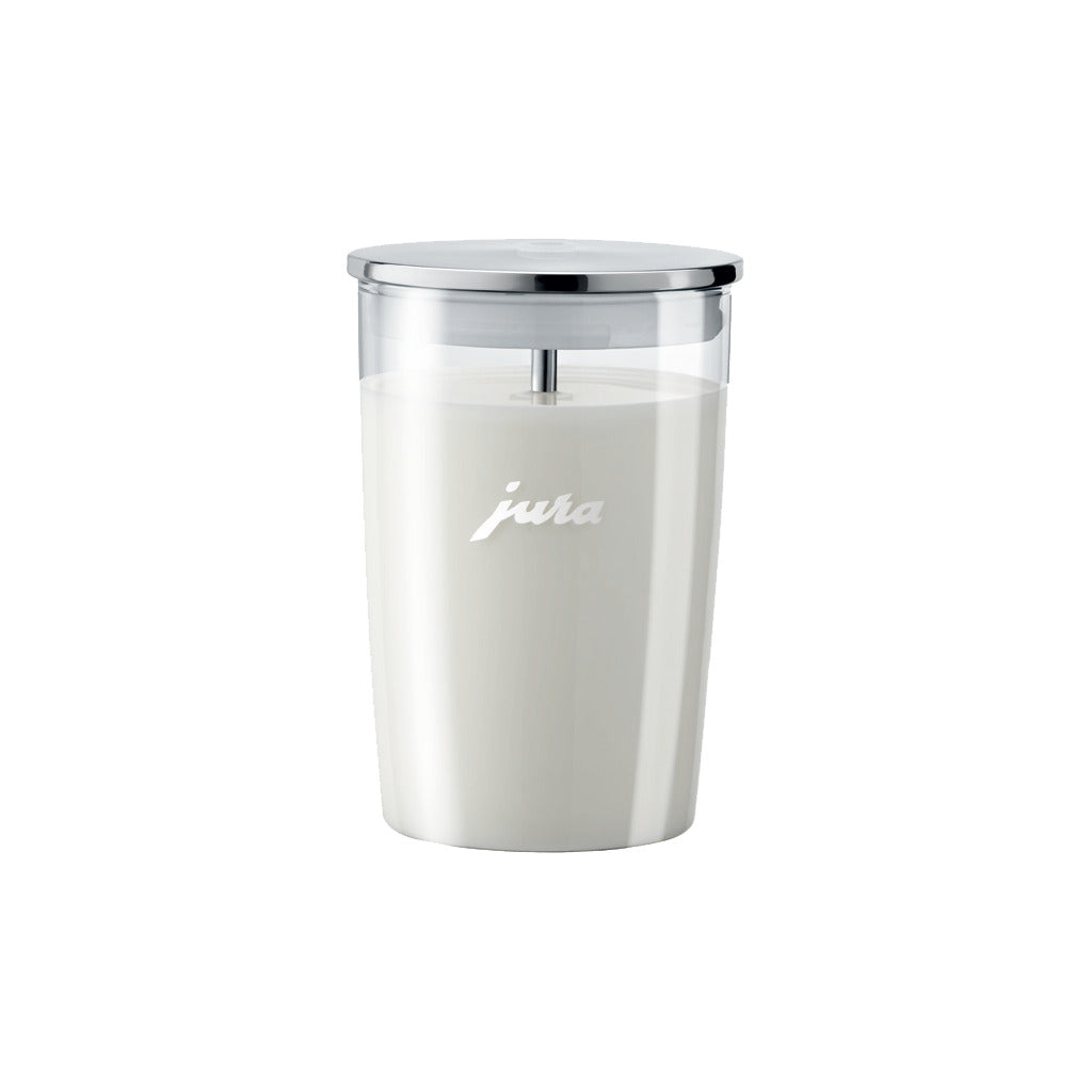 Glas-Milchbehälter