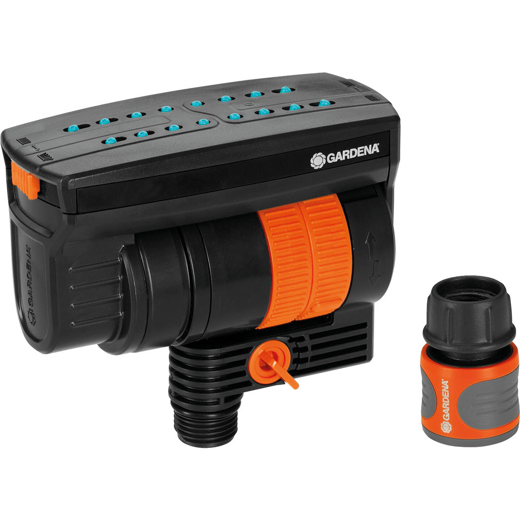 Irrigatore oscillante per condotte