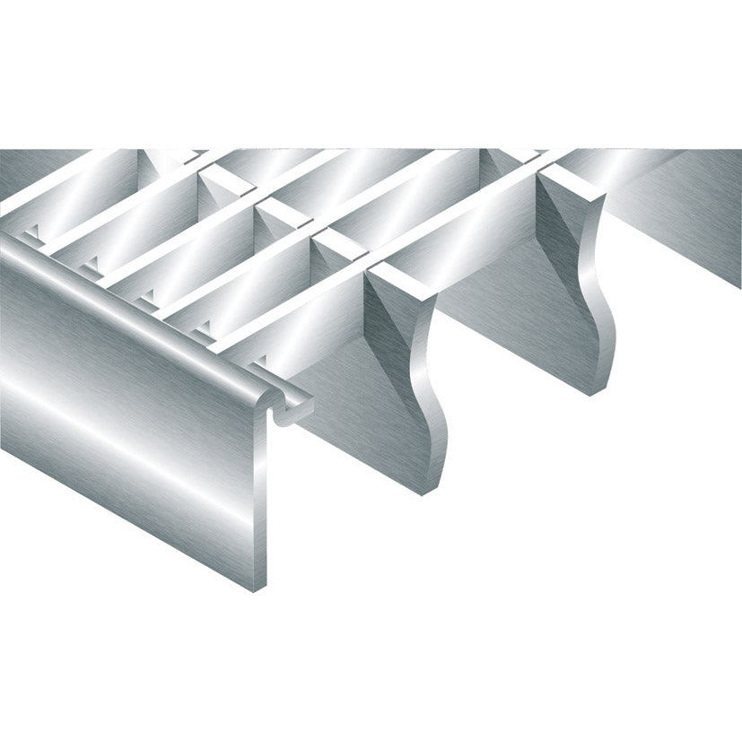 Construction standard grating hot-dip galvanized close-meshed MT 33/11 mm