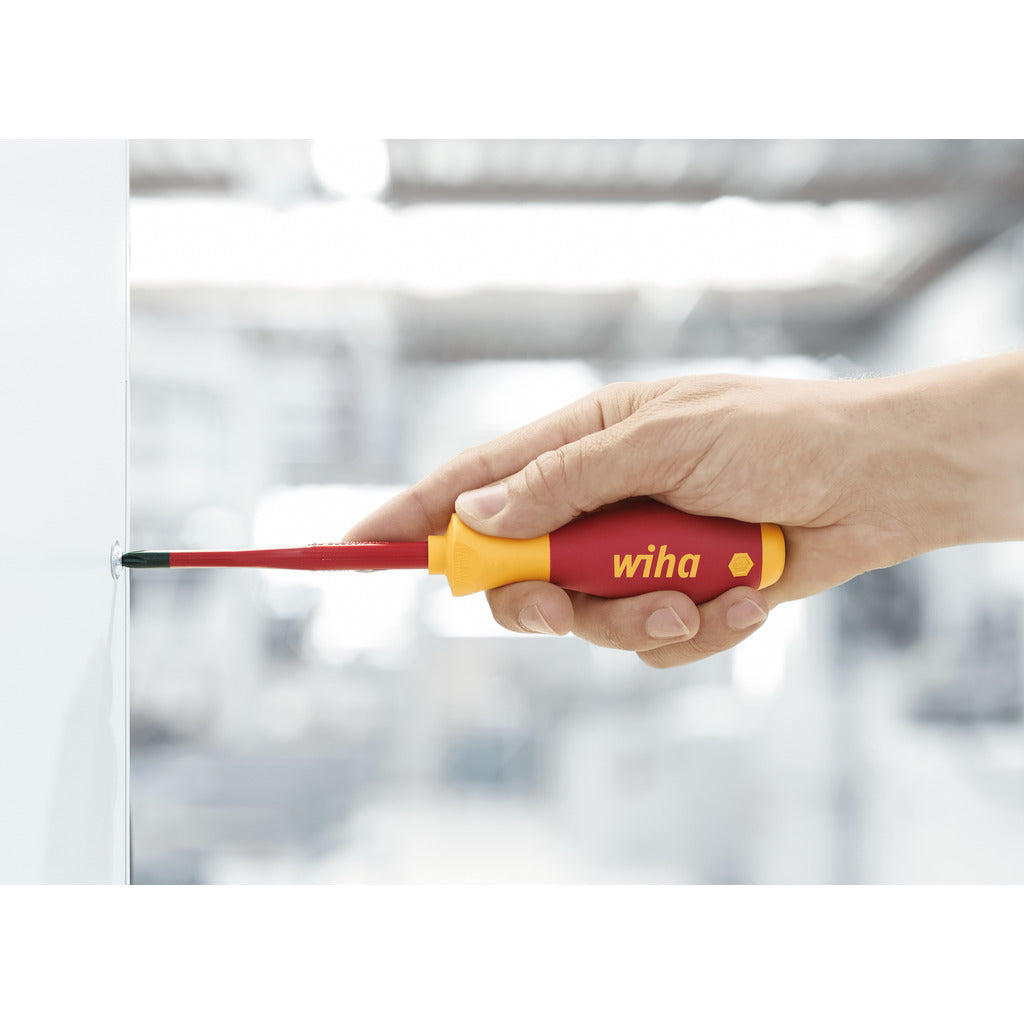 Schraubendreher Set Soft Finish electric slimFix Schlitz/Pozidrive 6tlg