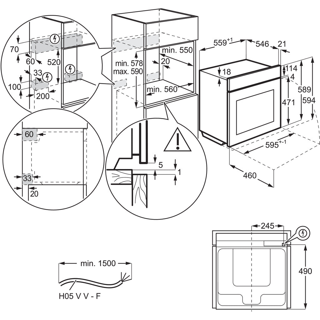 Einbau-Backofen 6000 SenseCook® BP3200B