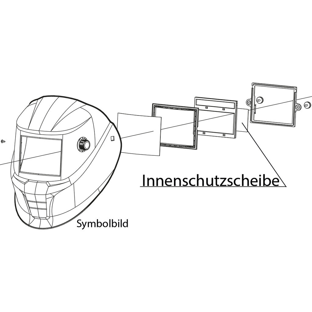 ESAB Schermo interno per caschi di saldatura