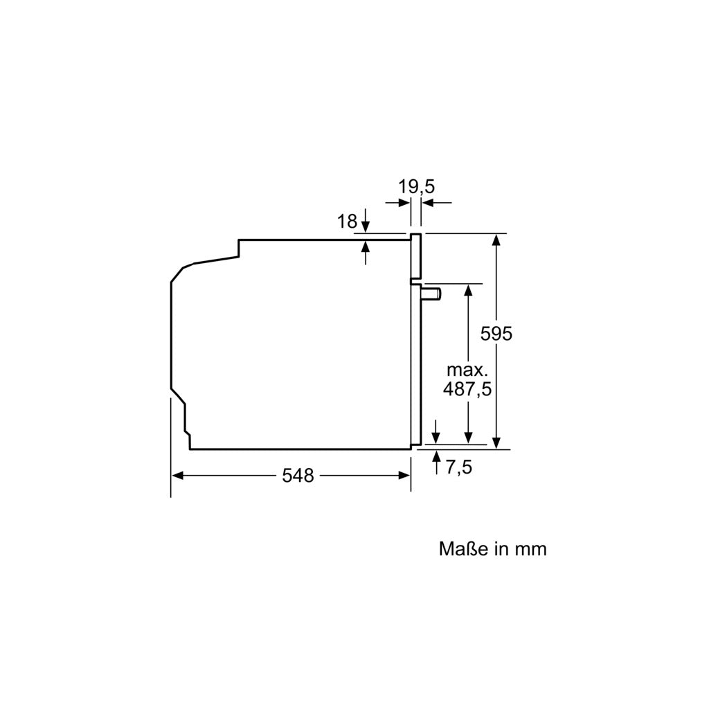 Forno da incasso con microonde HM736G1B1