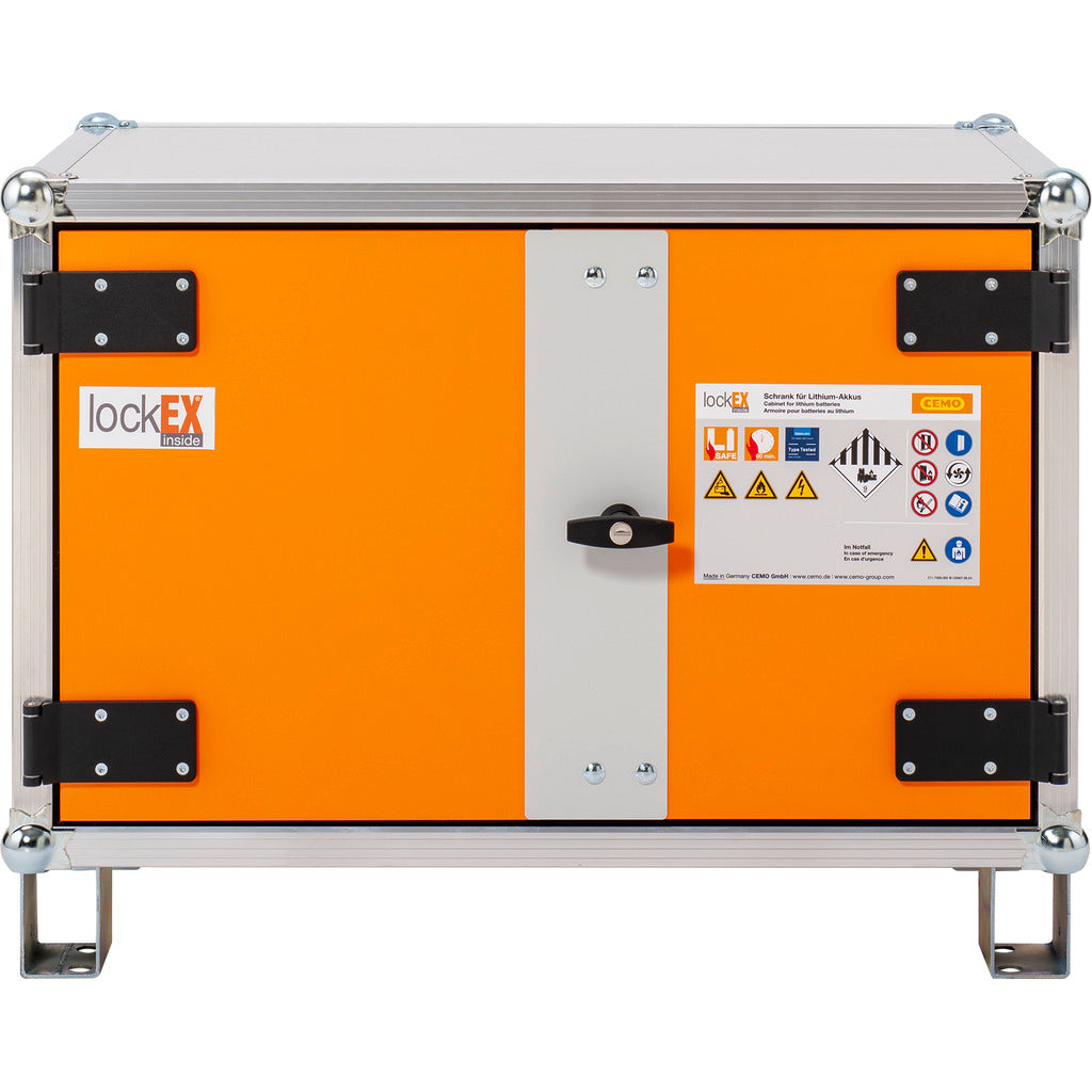 CEMO Akku-Ladeschrank 8/5 Basic / 230 V / mit Stapelfüßen