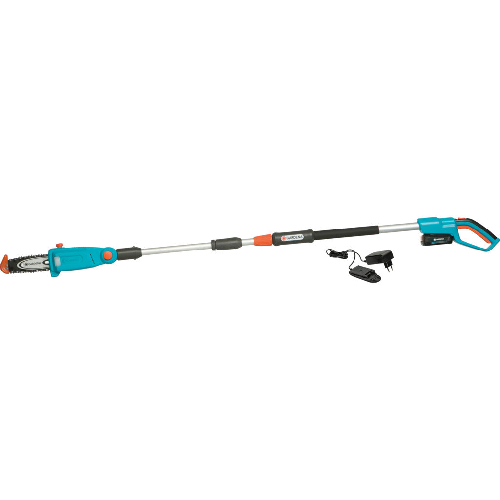 Gardena cordless telescopic pruner TCS 20/18V P4A / Ready-To-Use Set