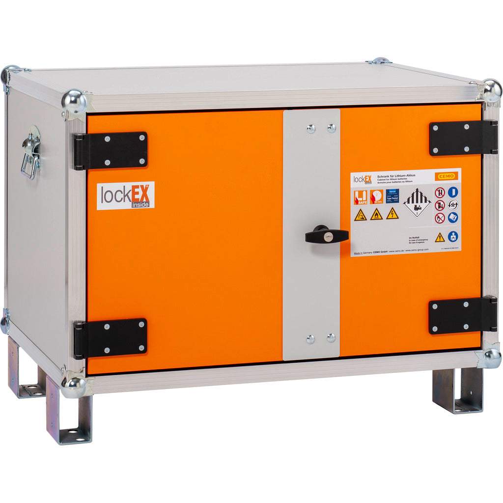 CEMO Akku-Ladeschrank 8/5 Basic / 230 V / mit Stapelfüßen
