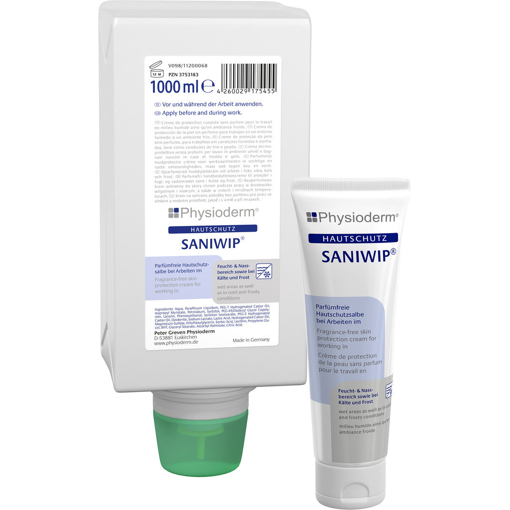 Crema protettiva per la pelle SANIWIP®