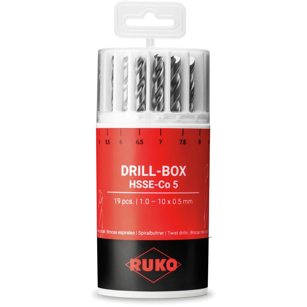 Ruko Spiralbohrersatz HSS-CO5