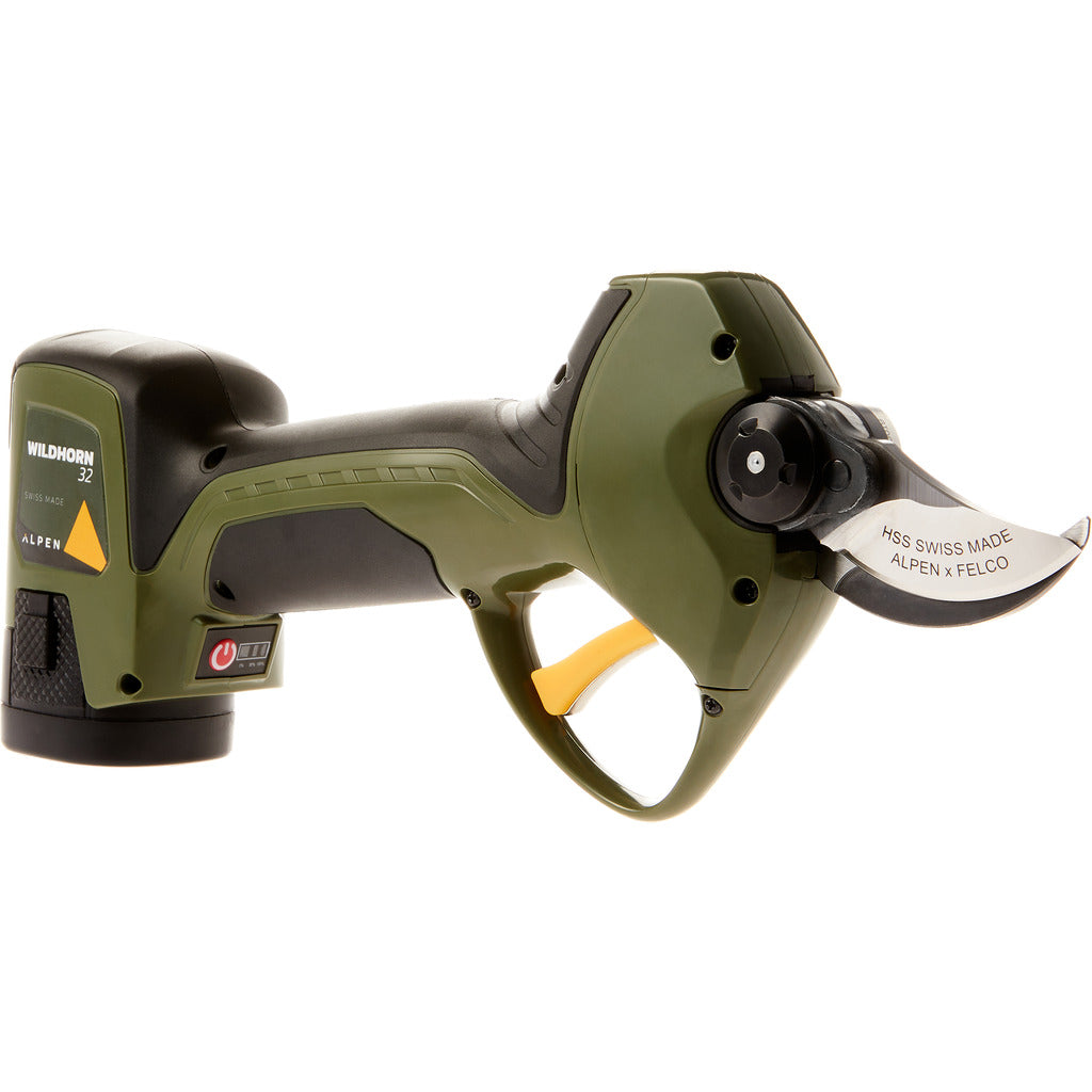 Forbici da giardino elettriche ALPEN WILDHORN 32 / Set