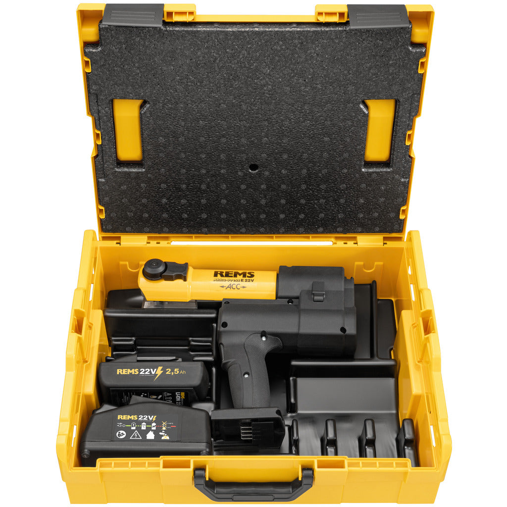 Pacchetto base ACC 22V per pressa per batteria