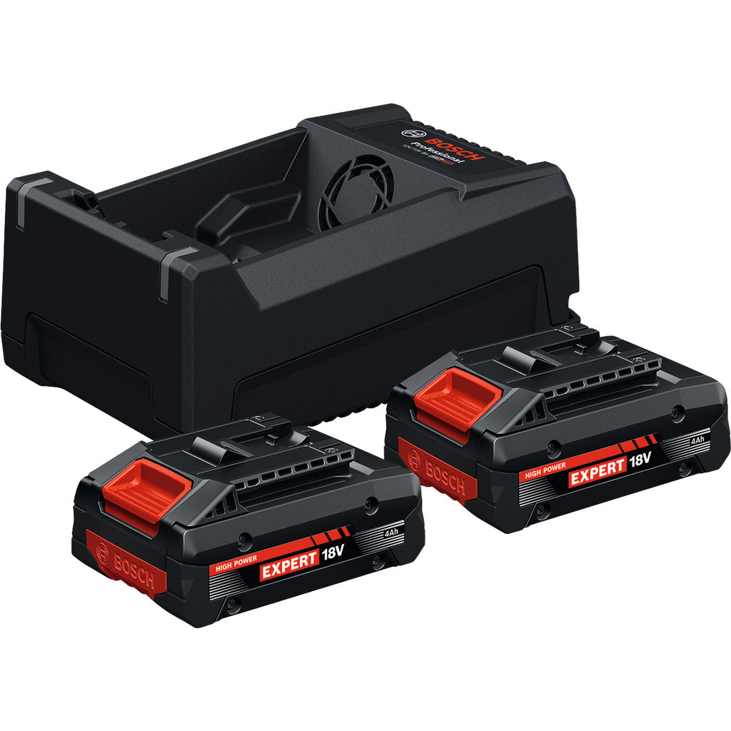 Set di avviamento batteria 2x EXBA 18V-40 + GAL12V/18V-80
