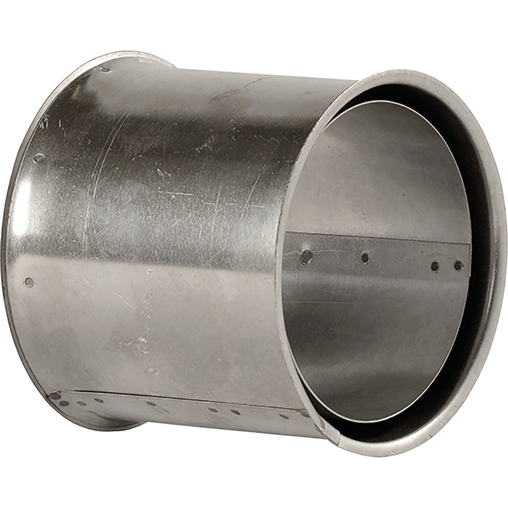 Bertram's double wall sleeve / for thin-walled flue pipes