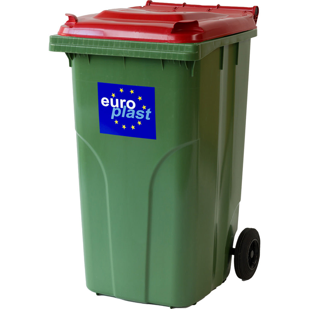 Waste and recyclables collection container / 2-wheel container (F)