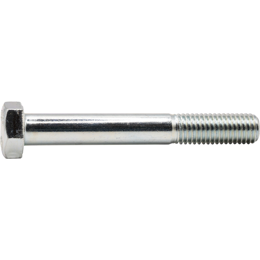 ISO4014/DIN931 Hexagon head screws with shank 10.9 zinc plated
